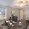 large home office with window