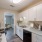bright, galley kitchen